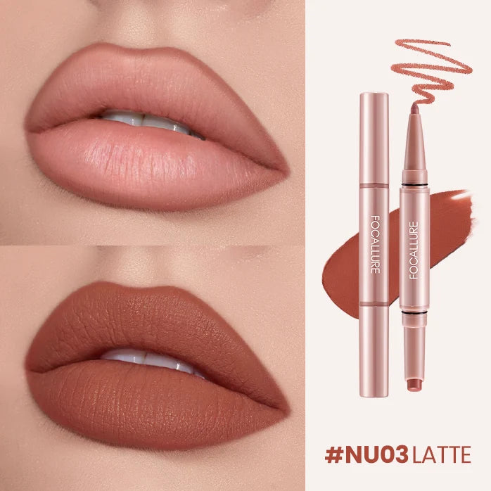 Focallure 2-in-1 Double-Ended Lip Liner Pencil - Lip Definition