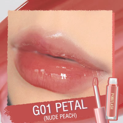 Pinkflash Ever Glossy Moist Lipgloss G01 Petal Pink Flash