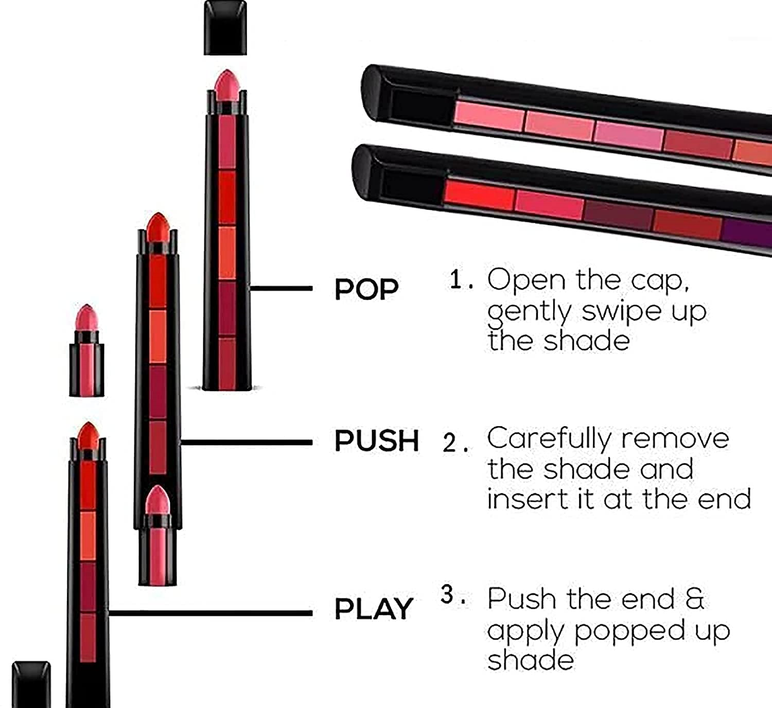 Fit Colors 5 In 1 Lipstick - 1.2g Fit Colors