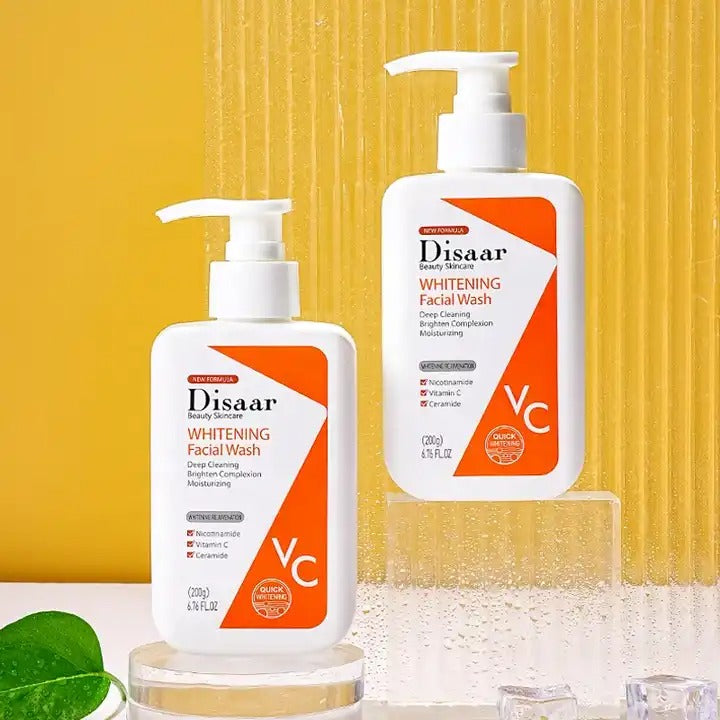 Disaar Vitamin C Whitening Facial Wash - 200g Disaar