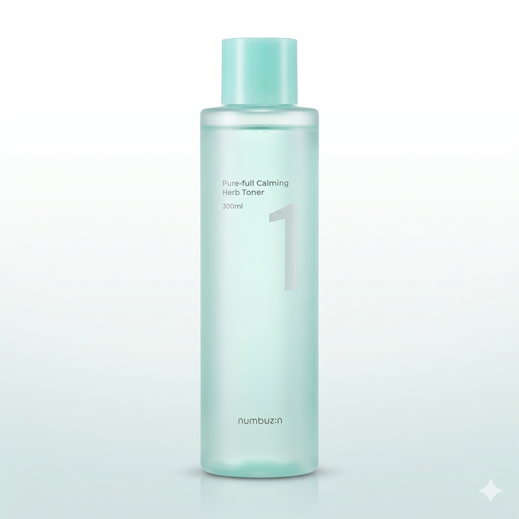 Numbuzin Pure-Full Calming Herb Toner 300ml Numbuzin
