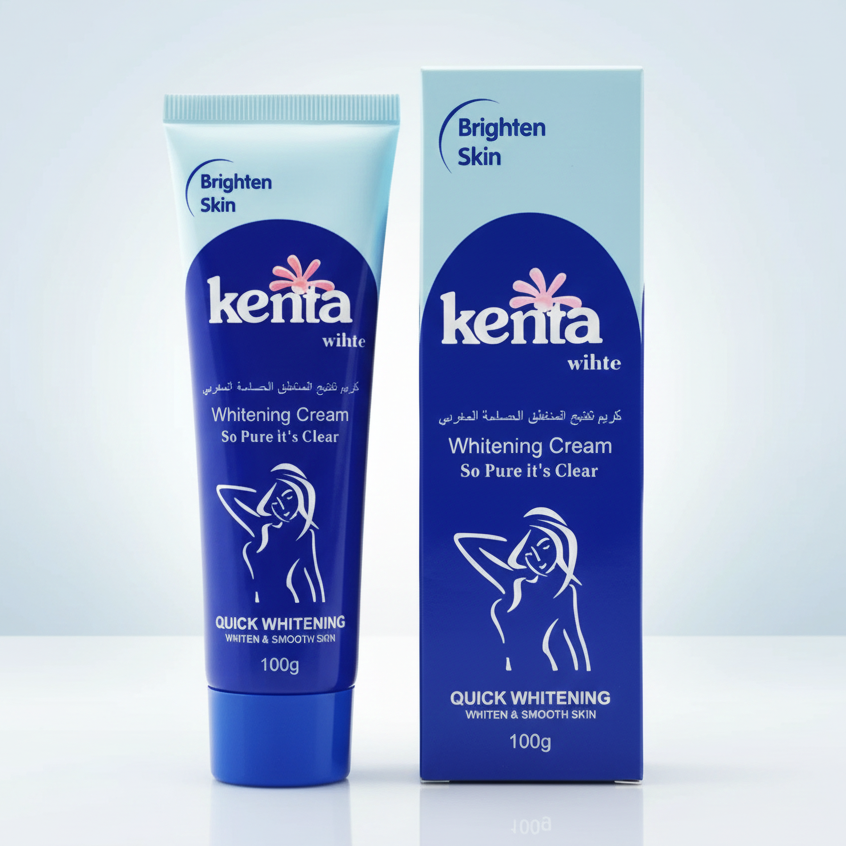 Kenta White Quick Whitening Cream 100 g Glo Arabia