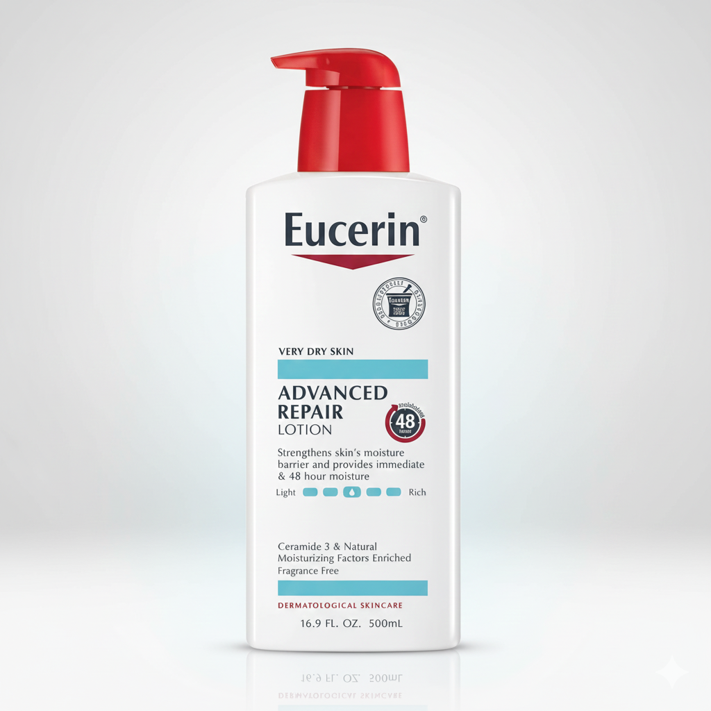 Eucerin Advanced Repair Lotion - 500ml Glo Arabia