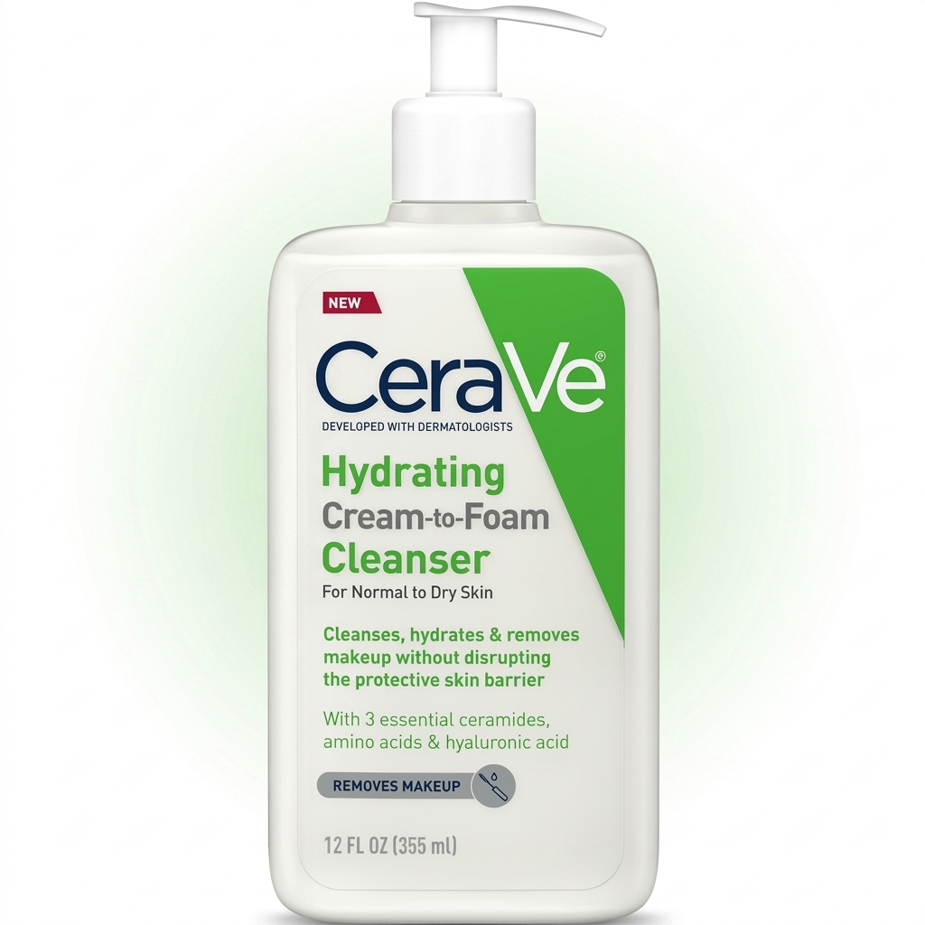 CeraVe Hydrating Cream to Foam Cleanser - 355ml
