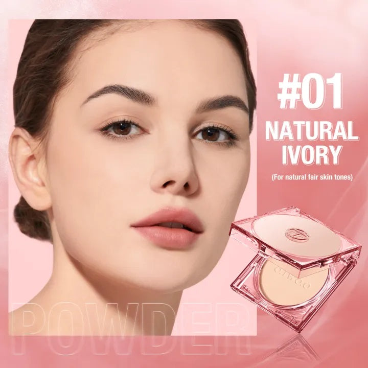 O.TWO.O Super Fine Matte Finish High Classic Setting Powder - 0.12g 01 (NATURAL IVORY) O.TWO.O