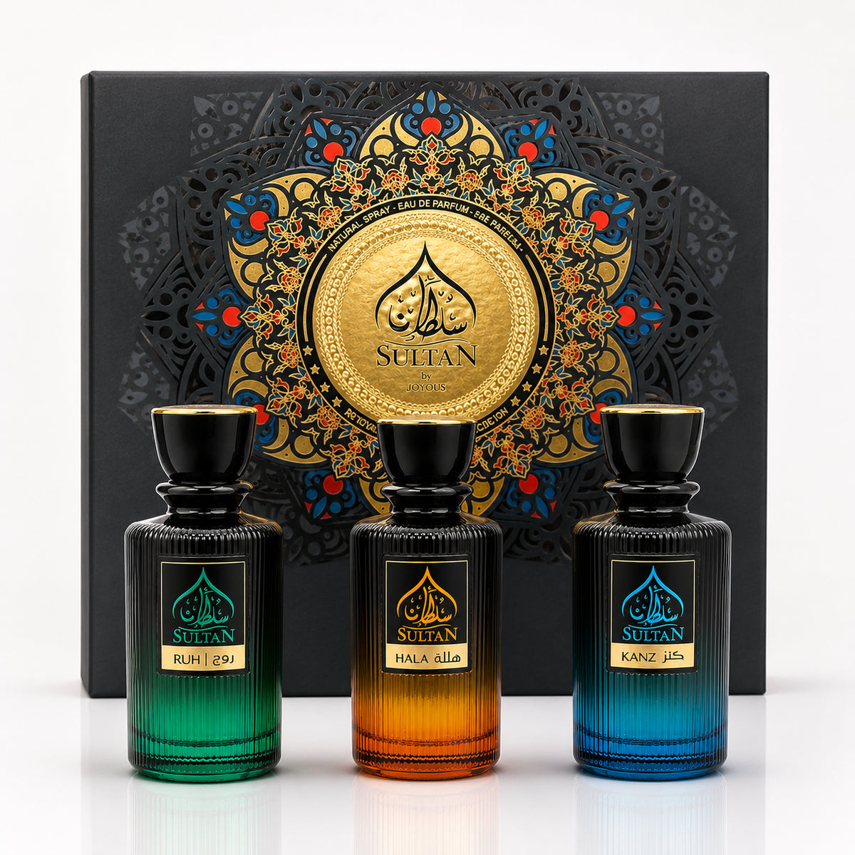 Joyous Sultan Edp 3 X 100Ml - Luxury Long Lasting Perfume For Daily Wear, Evening, Gifts And Signature Scent Joyous