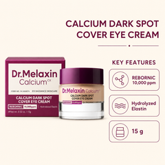 key benefits of Dr.Melaxin eye cream for dark circles and uneven-looking tone