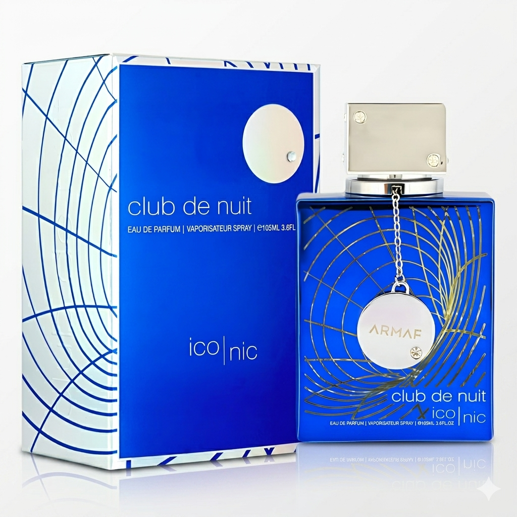 Club De Nuit Iconic - Fresh Citrus Woody Men Eau De Parfum Modern Elegant Long Lasting Fragrance Club