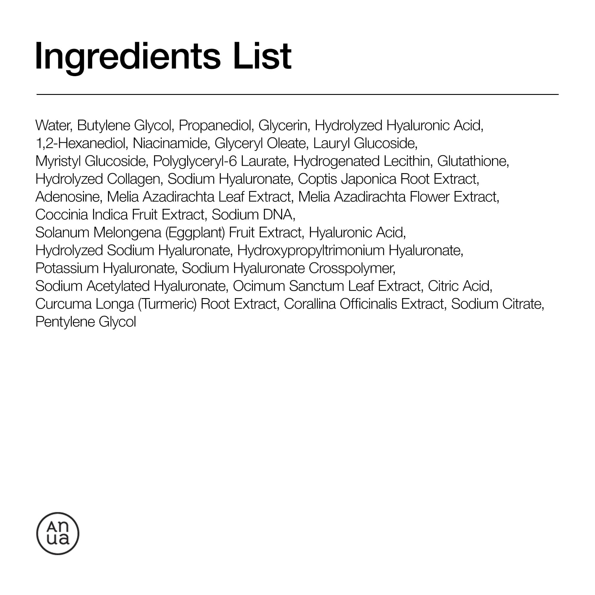 Anua PDRN Hyaluronic Acid Capsule 100 Serum - 30ml Anua