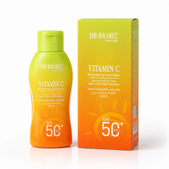 Dr.Rashel Vitamin C Brightening Sunscreen Spf50Pa++ - Broad Spectrum Daily Sunscreen Spf Face Protection Lightweight Skin Care