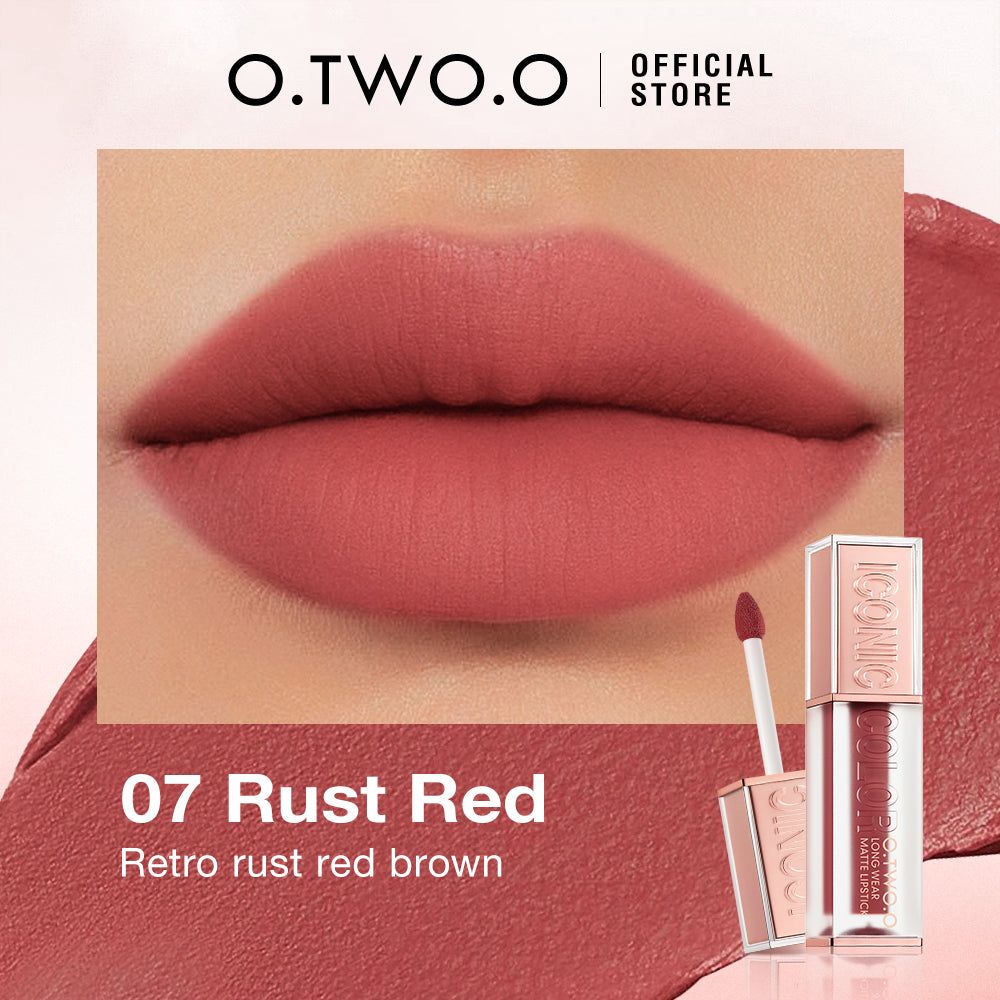 O.TWO.O Silky Smooth Moisturizing Lip Mud 07 Rust Red O.TWO.O