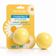 Dr. Rashel Chamomile Bath Bomb - 100g - Relaxing Fizzing Bath Bomb Body Care Aromatic Spa Bath Soak