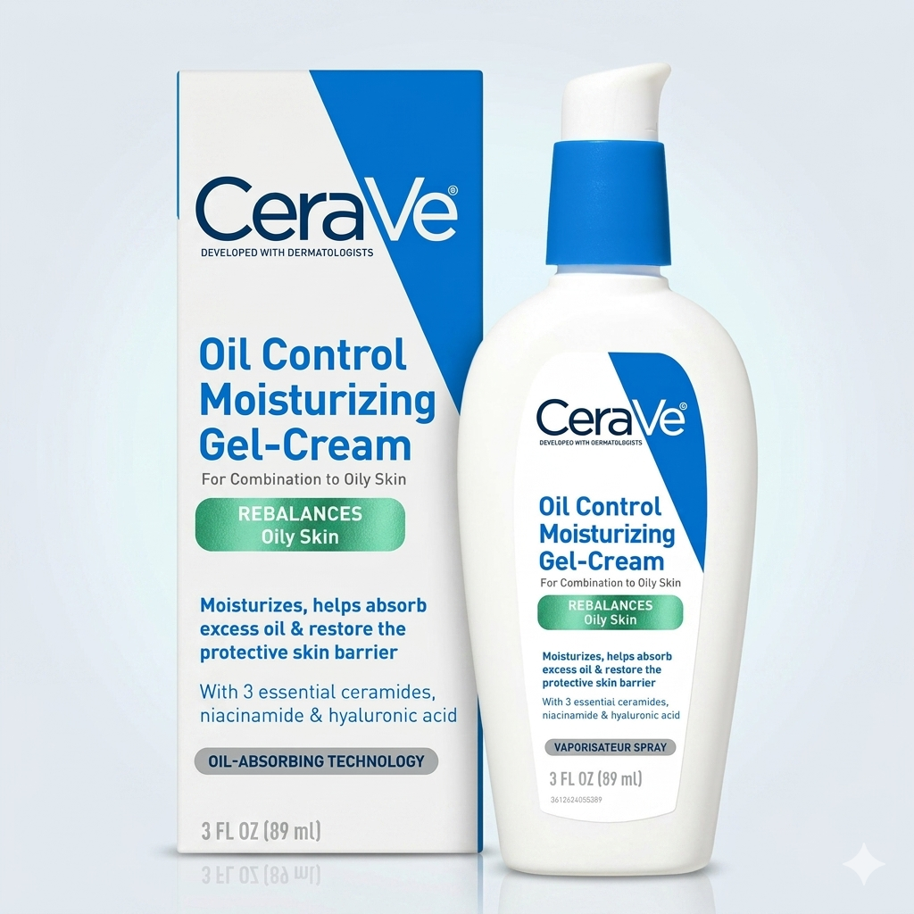 CeraVe Oil Control Moisturizing Gel-Cream 3oz - 89ml