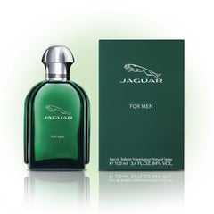 Jaguar For Men Green Eau De Toilette 100Ml - Fresh Aromatic Men'S Perfume Sporty Clean Long Lasting Fragrance Jaguar