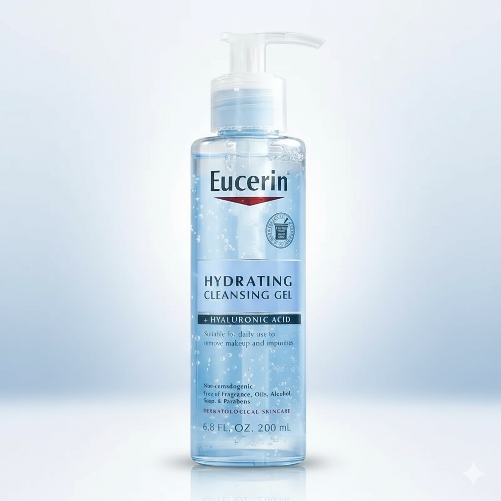 EUC Face Hydrating Cleansing Gel 200mL Glo Arabia