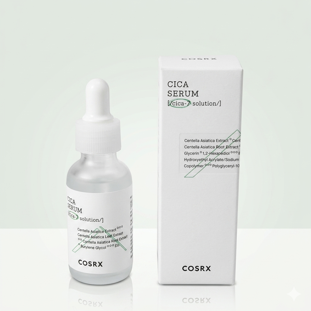 Cosrx Cica Serum 30Ml - Soothing Repair Serum Sensitive Skin Barrier Strengthening Hydrating Treatment COSRX