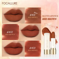 Focallure Pure Matte Lipstick - Classic Matte Lip Colour