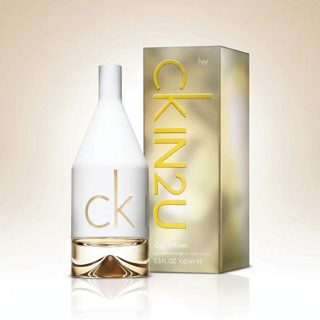 Calvin Klein Ck In2U Her 100 Ml - Fresh Floral Fruity Women'S Perfume Modern Youthful Long Lasting Fragrance Calvin