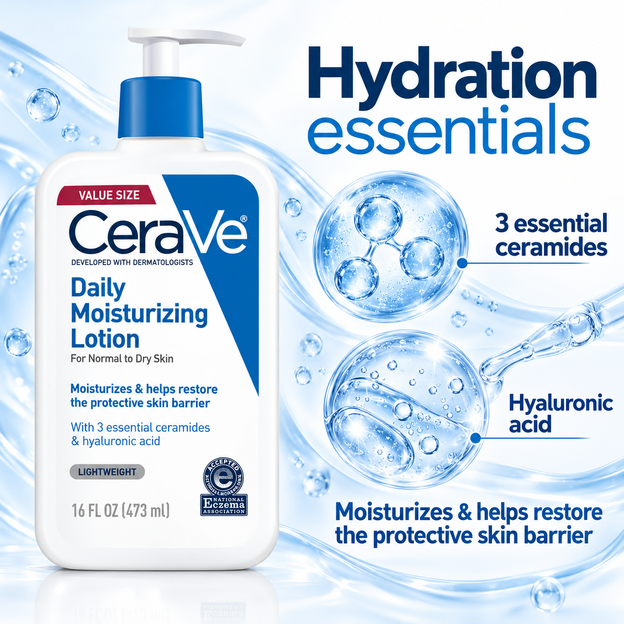 CeraVe Daily Moisturizing Lotion - 473ml CeraVe