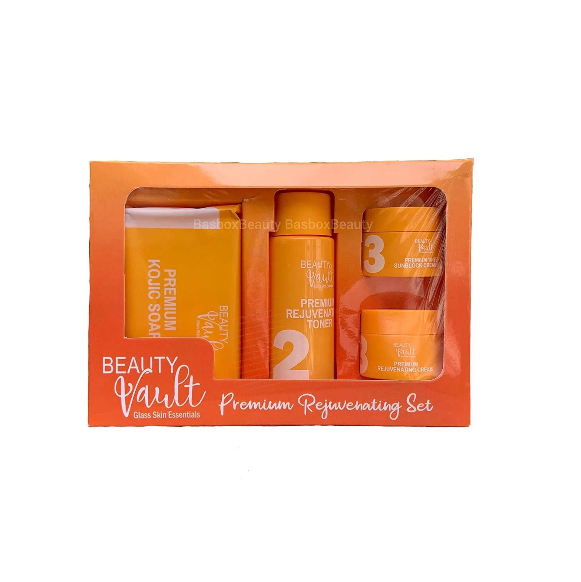 Beauty Vault Premium Rejuvenating Set - 4 in 1 Glo Arabia