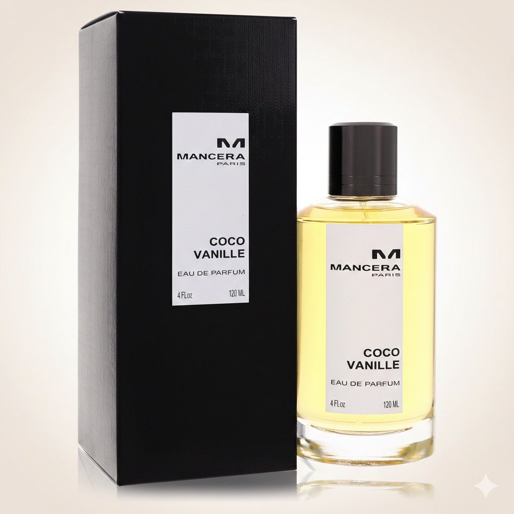 Mancera Coco Vanille 120 Ml - Tropical Sweet Women'S Perfume Creamy Coconut Vanilla Long Lasting Fragrance Mancera