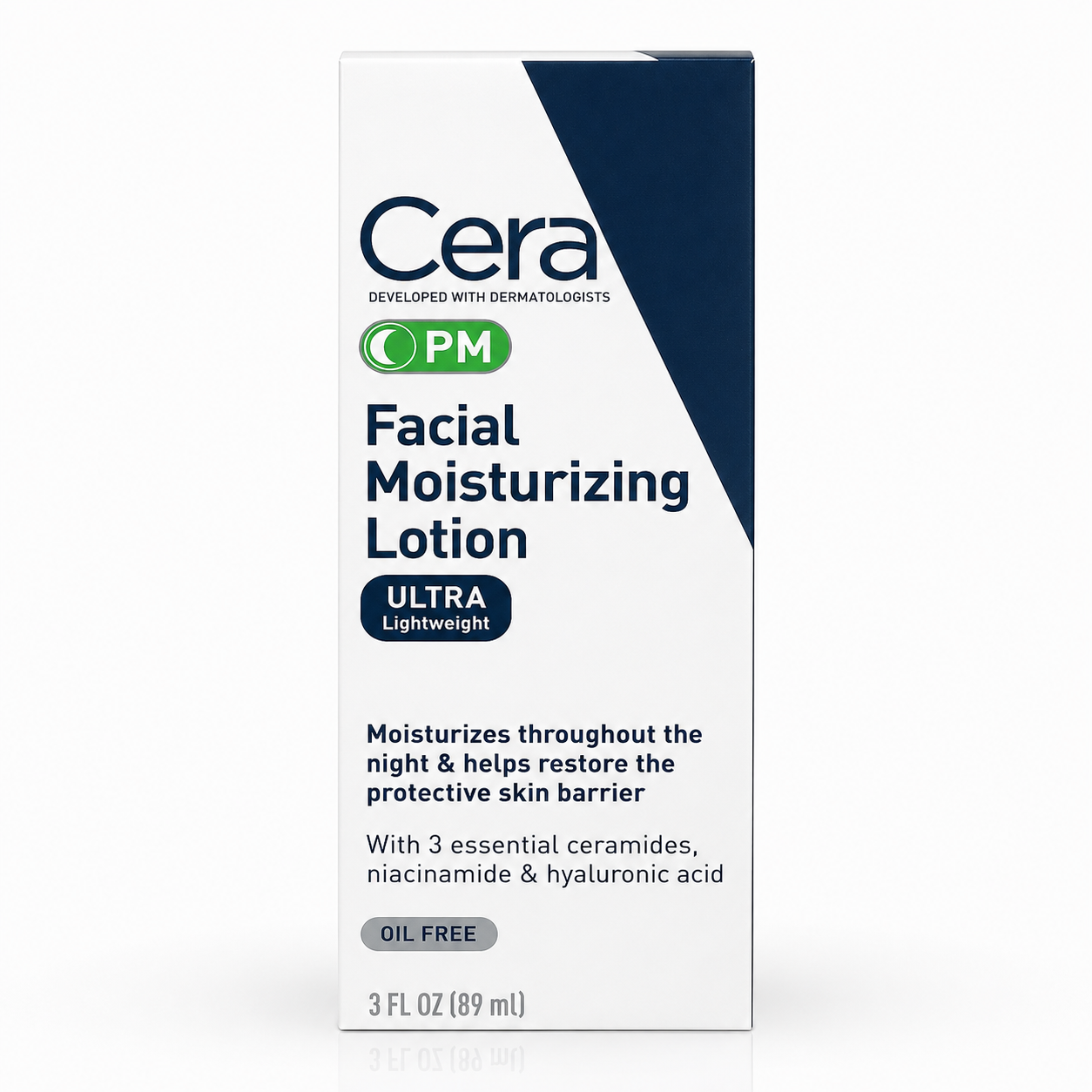 Cerave Facial Moisturizing Lotion 89Ml - Daily Hydrating Face Lotion For Sensitive Dry Skin Barrier Care CeraVe