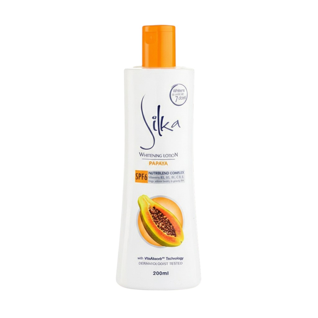 Silka Whitening Lotion Papaya 500 ml Glo Arabia
