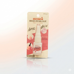 Keliyoupin Brush-On Nail Glue Pros Choice - Professional Beauty Tool For Salon Style Results, Daily Care, Grooming And Home Use