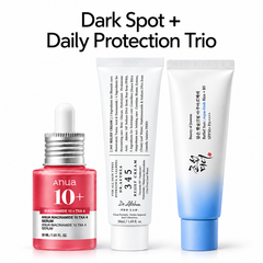Dark Spot + Daily Protection Trio with Anua serum, Dr. Althea 345 cream and Beauty of Joseon Aqua-Fresh sunscreen