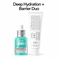 Deep Hydration + Barrier Duo — Anua PDRN Hyaluronic Acid Capsule 100 Serum - 30ml and Dr. Althea 147 Barrier Cream 50ml – Deep Hydration Face Moisturizer