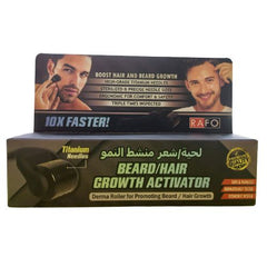 Rafo Beard/Hair Growth Activator – Premium Titanium Needles 1.5Mm