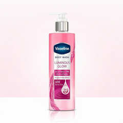 Vaseline Body Wash Luminous Glow Glutaglow Technology 10X Niacinamide 425Ml - Brightening Hydrating Body Cleanser For Radiant Smooth Skin Vaseline