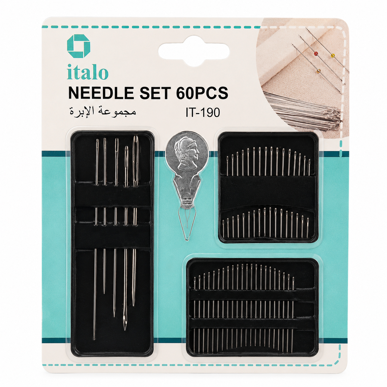 Italo Needle Set 60 Pcs