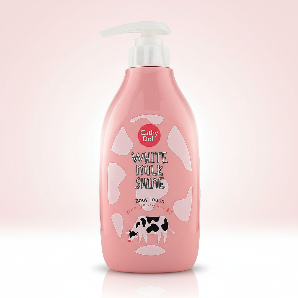 Cathy Doll White Milk Shine Body Lotion 450ml Glo Arabia