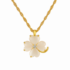 Lucky Four-leaf Clover Necklace