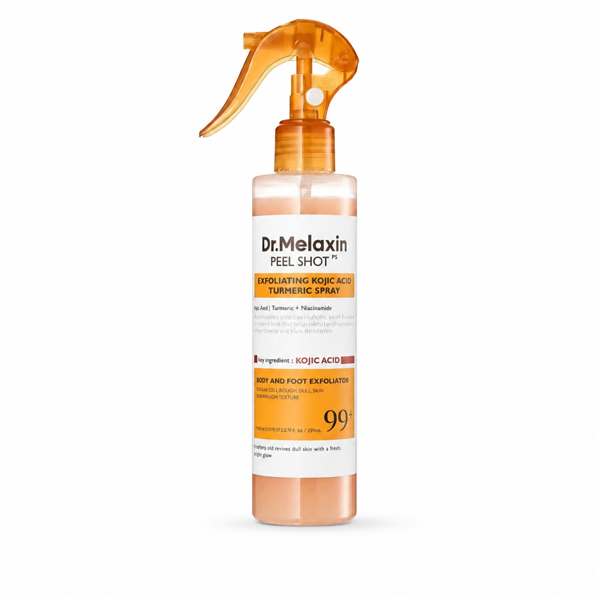 Dr.Melaxin Peel Shot Kojic Acid Turmeric Spray 200ml exfoliating body spray