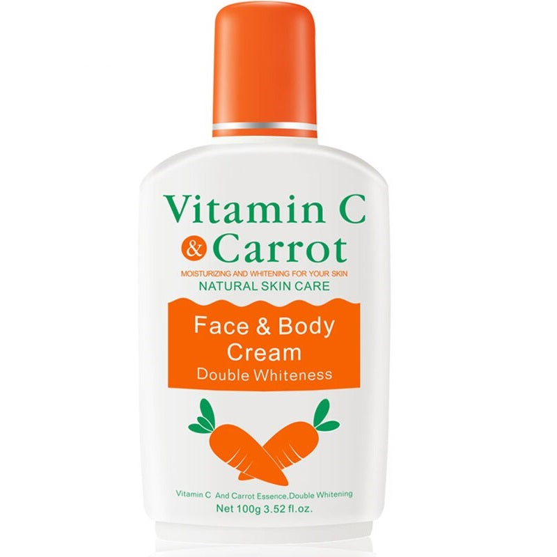 VITAMIN C & CARROT FACE & BODY CREAM Glo Arabia