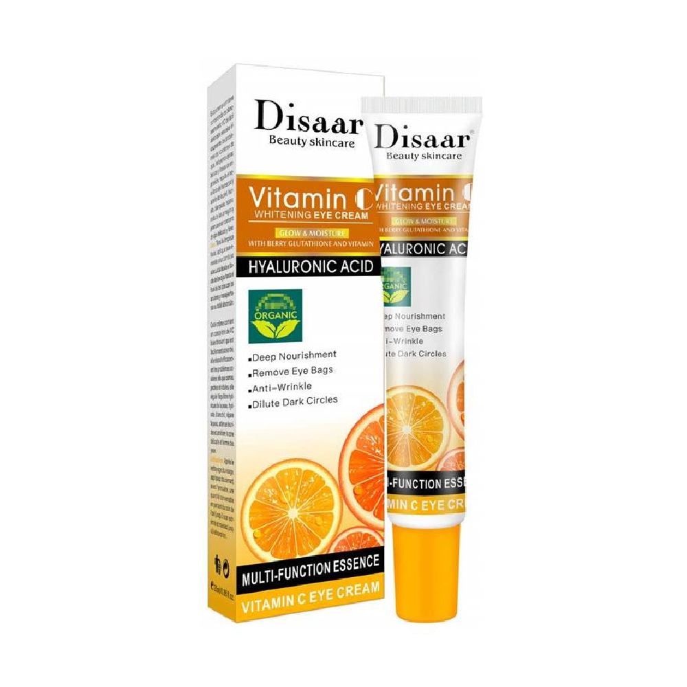 Disaar Vitamin C Whitening Eye Cream - 25ml Glo Arabia