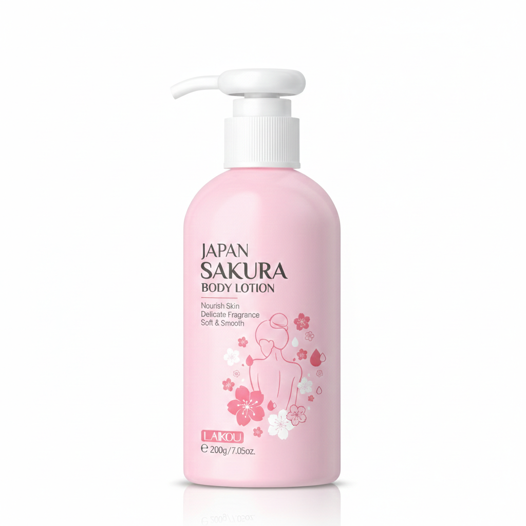 Japan Sakura Body Lotion 200 g Glo Arabia