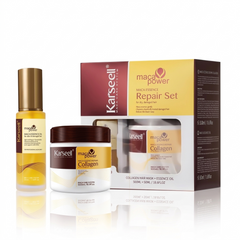 Karseell Collagen Hair Treatment Hair Mask + Essence Oil Set