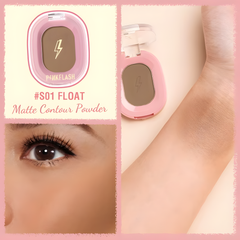 Pinkflash Shimmer Highlighter & Matte Contour Powder [F02] – Shade #S01 Float