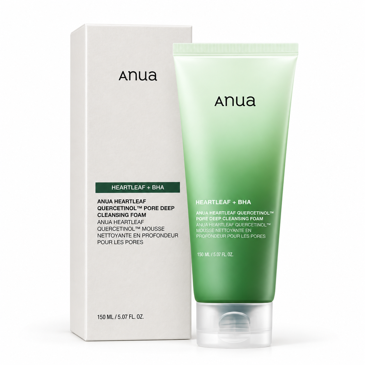 Anua Heartleaf Quercetinol Pore Deep Cleansing Foam -150ml Anua