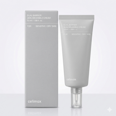 Celimax Dual Barrier Skin Wearable Cream 50 Ml - Deep Moisturizing Barrier Repair Cream For Sensitive Dry Skin
