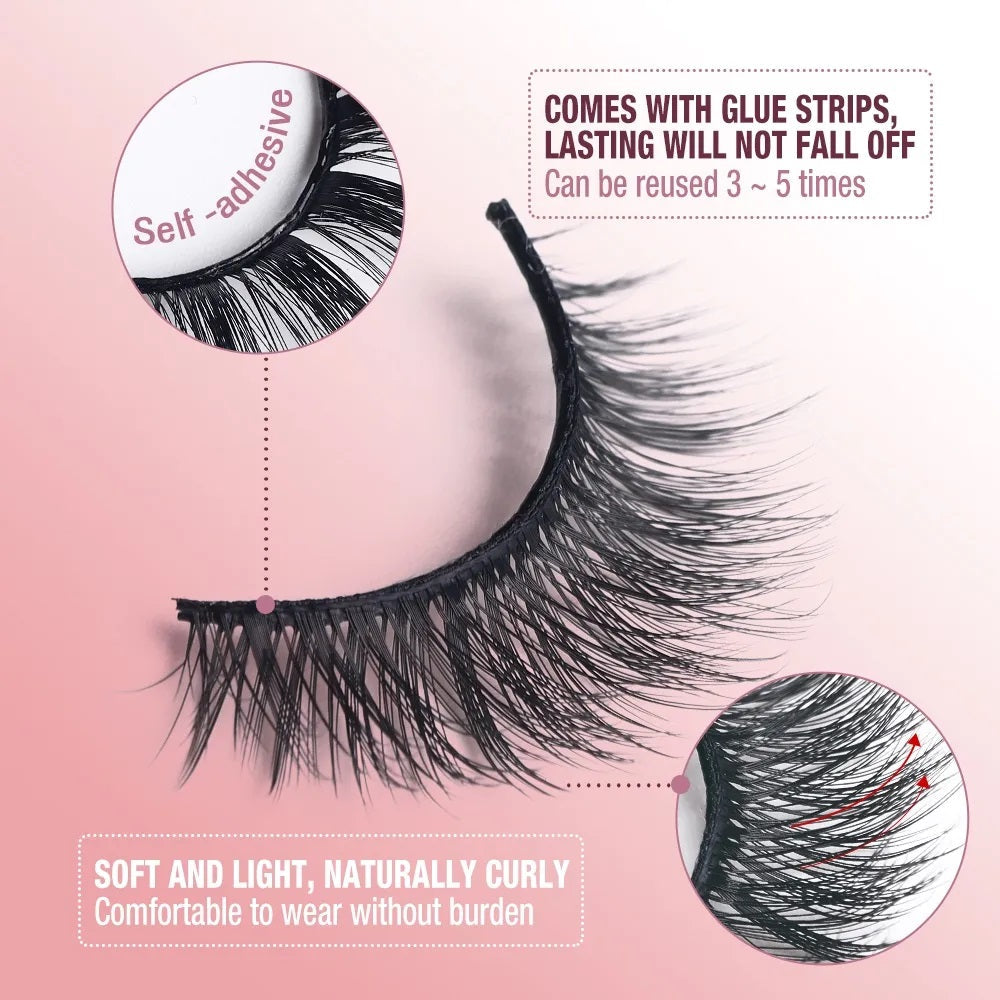 O.TWO.O Natural False Eyelashes O.TWO.O