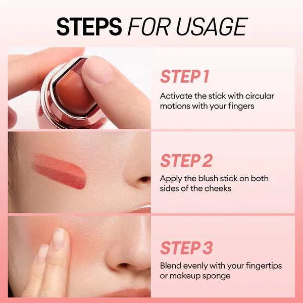 O.TWO.O Two-Color Blush Stick O.TWO.O