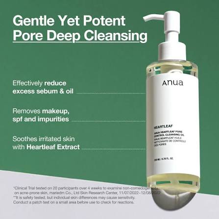 Anua Heartleaf Pore Control Cleansing Oil - 200ml Anua