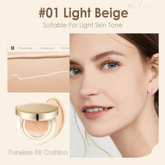 Focallure Poreless Matte Air Cushion Foundation - Matte Base