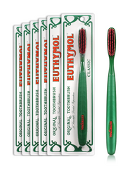 Euthymol Tooth Brush Regular Soft – Soft-Bristle Toothbrush for Gentle Daily Teeth & Gum Care