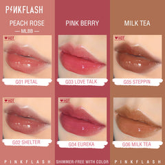 Pinkflash Ever Glossy Moist Lipgloss Pink Flash