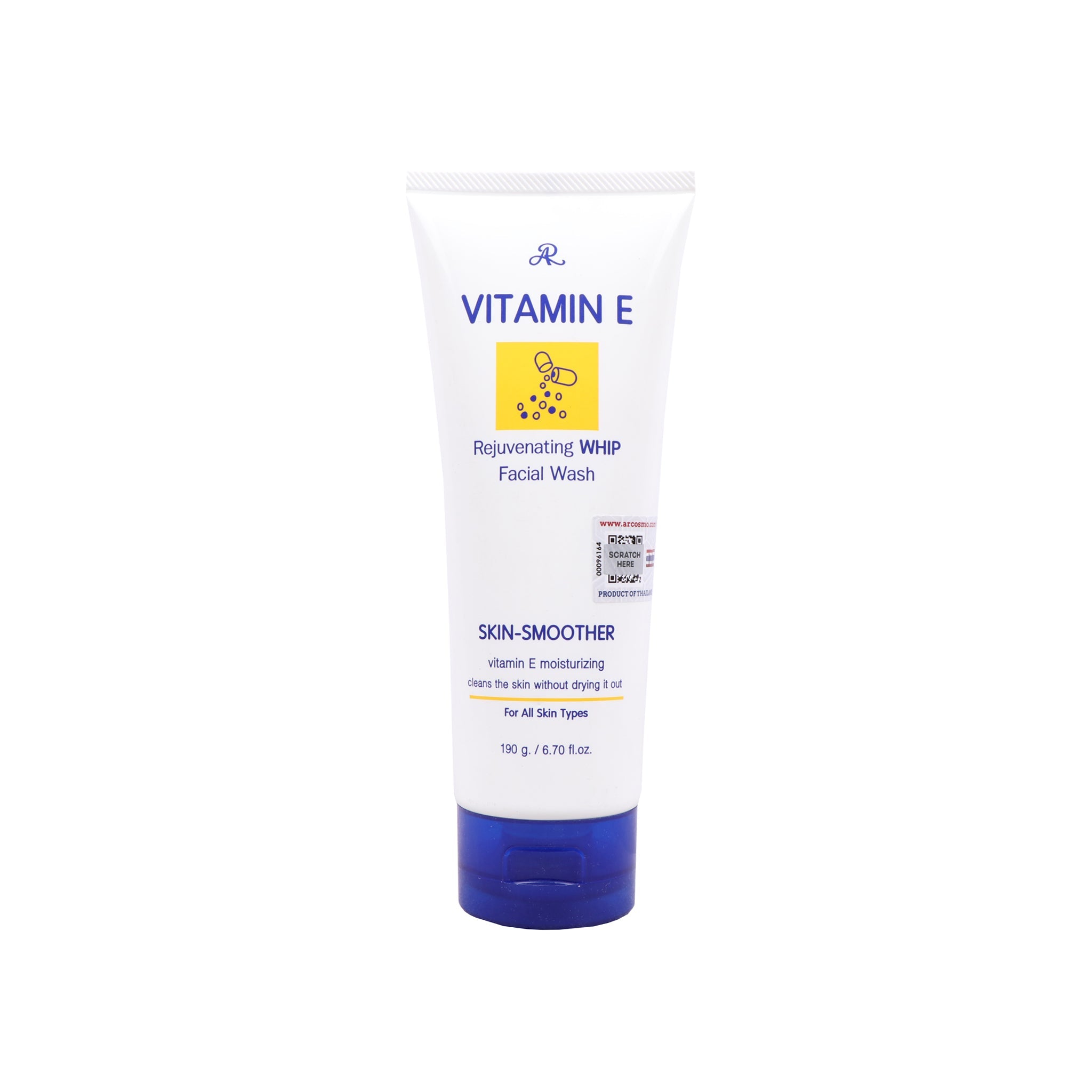 Aron Vitamin E Rejuvenating Whip Facial Wash - 190g ARON